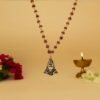 Gold-Plated Shiva Adi Yogi Rudraksha Necklace